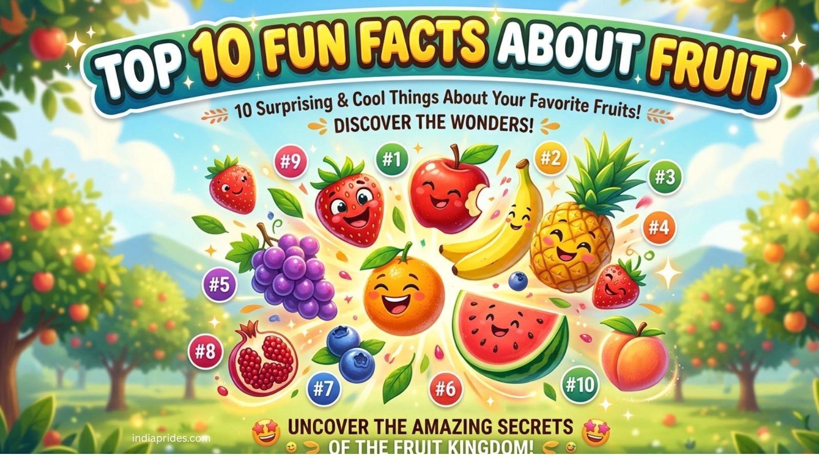 Top 10 Fun Facts About Fruit
