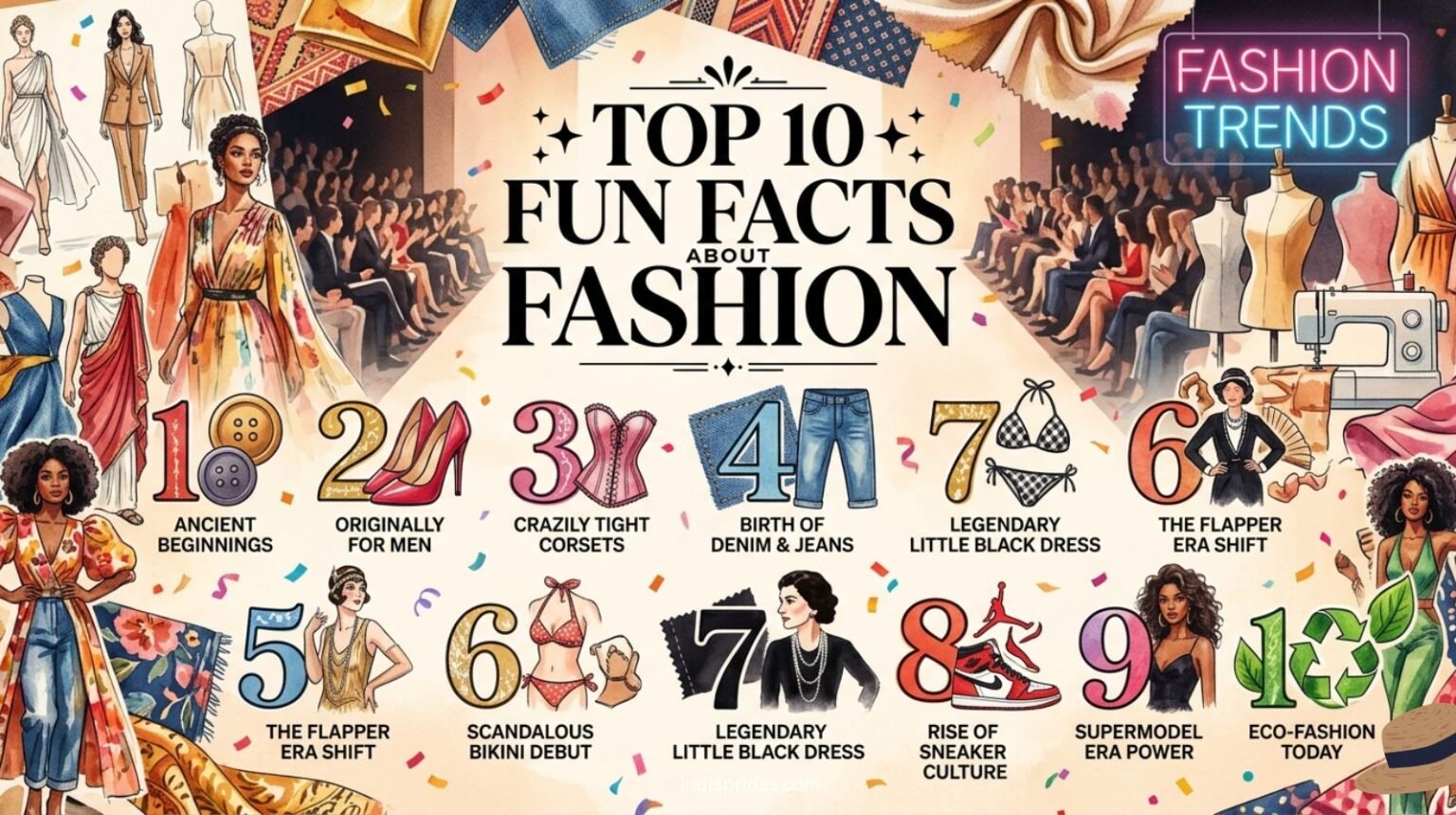 Fun Style Top 10 Fun Facts About Fashion - India Prides