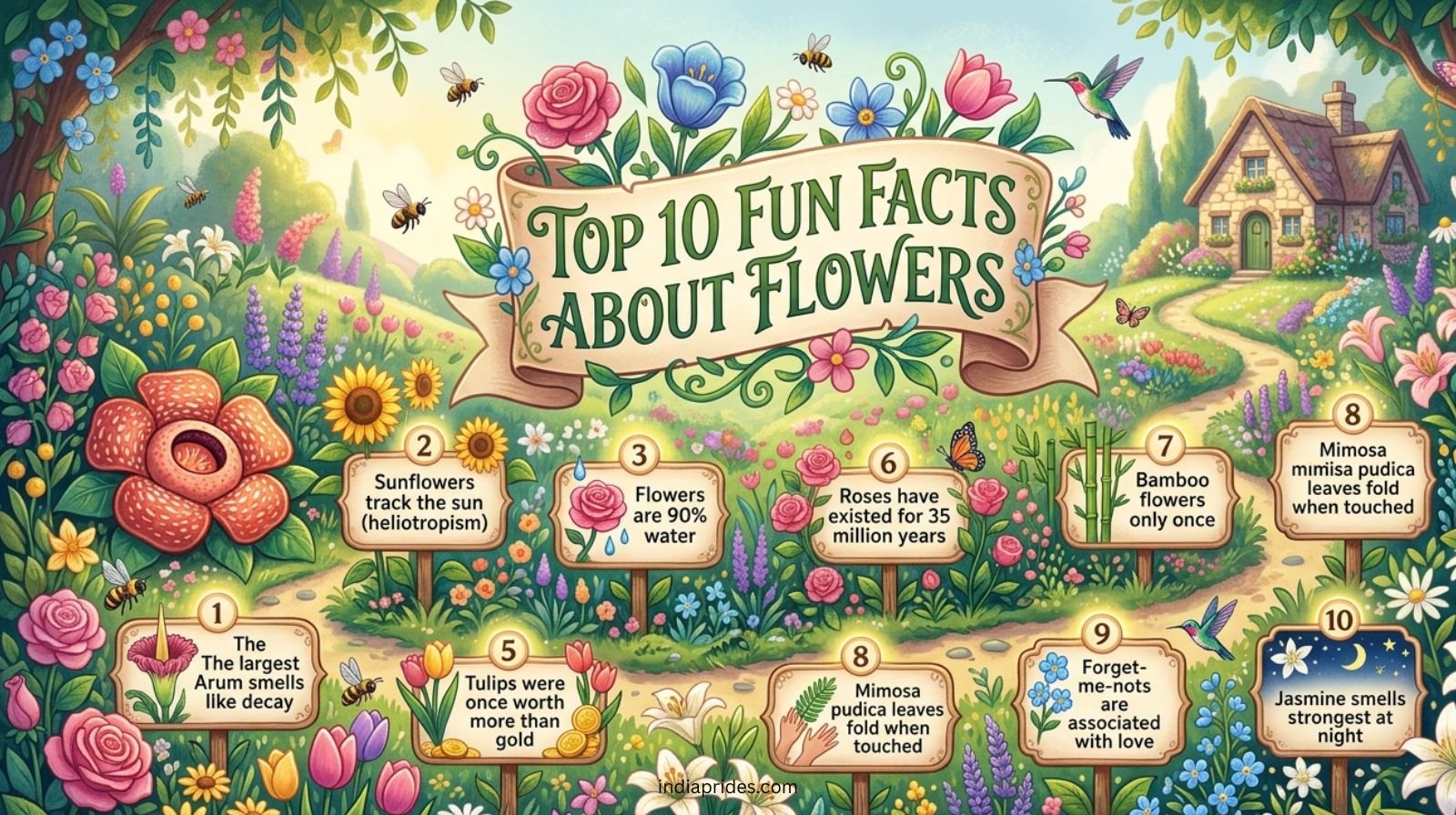 Fun Facts About Flowers